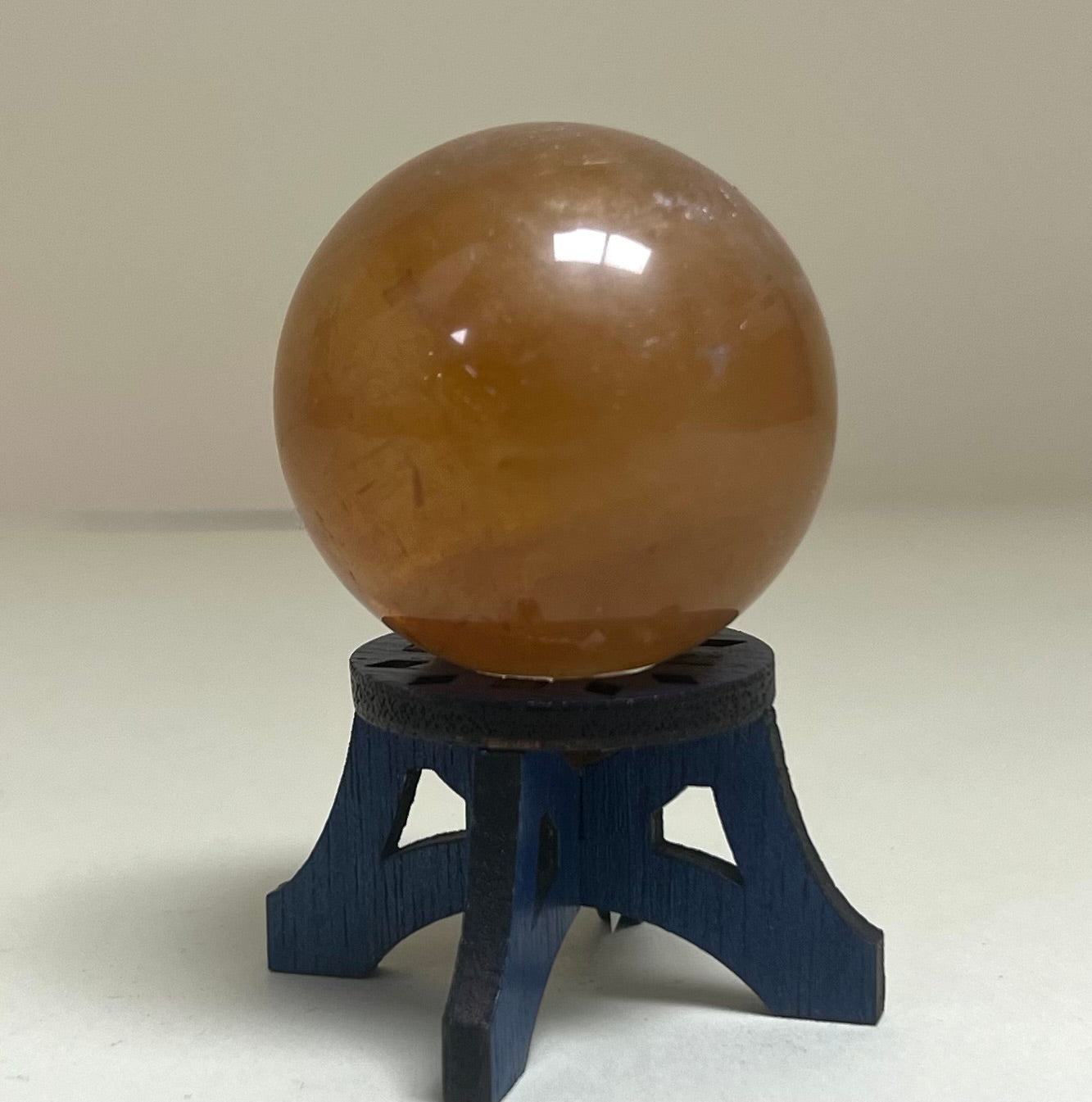 Honey Calcite Sphere 4.3cm