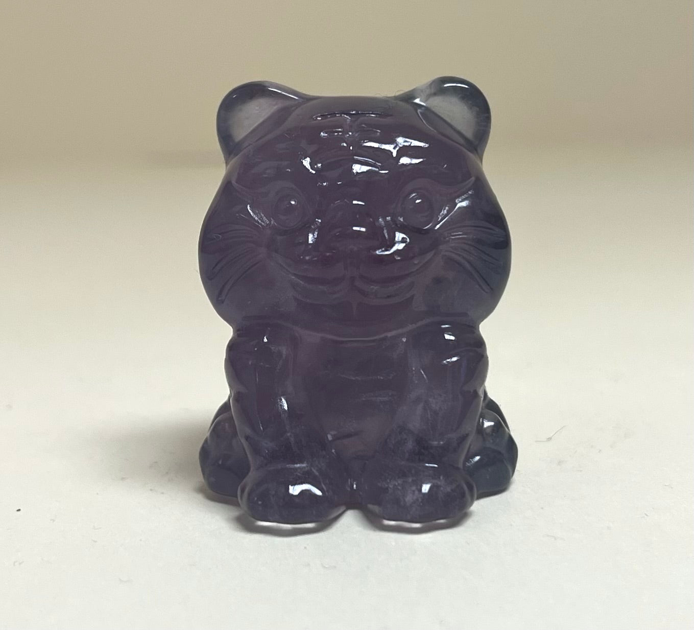 Fluorite Lucky Cat 5cm