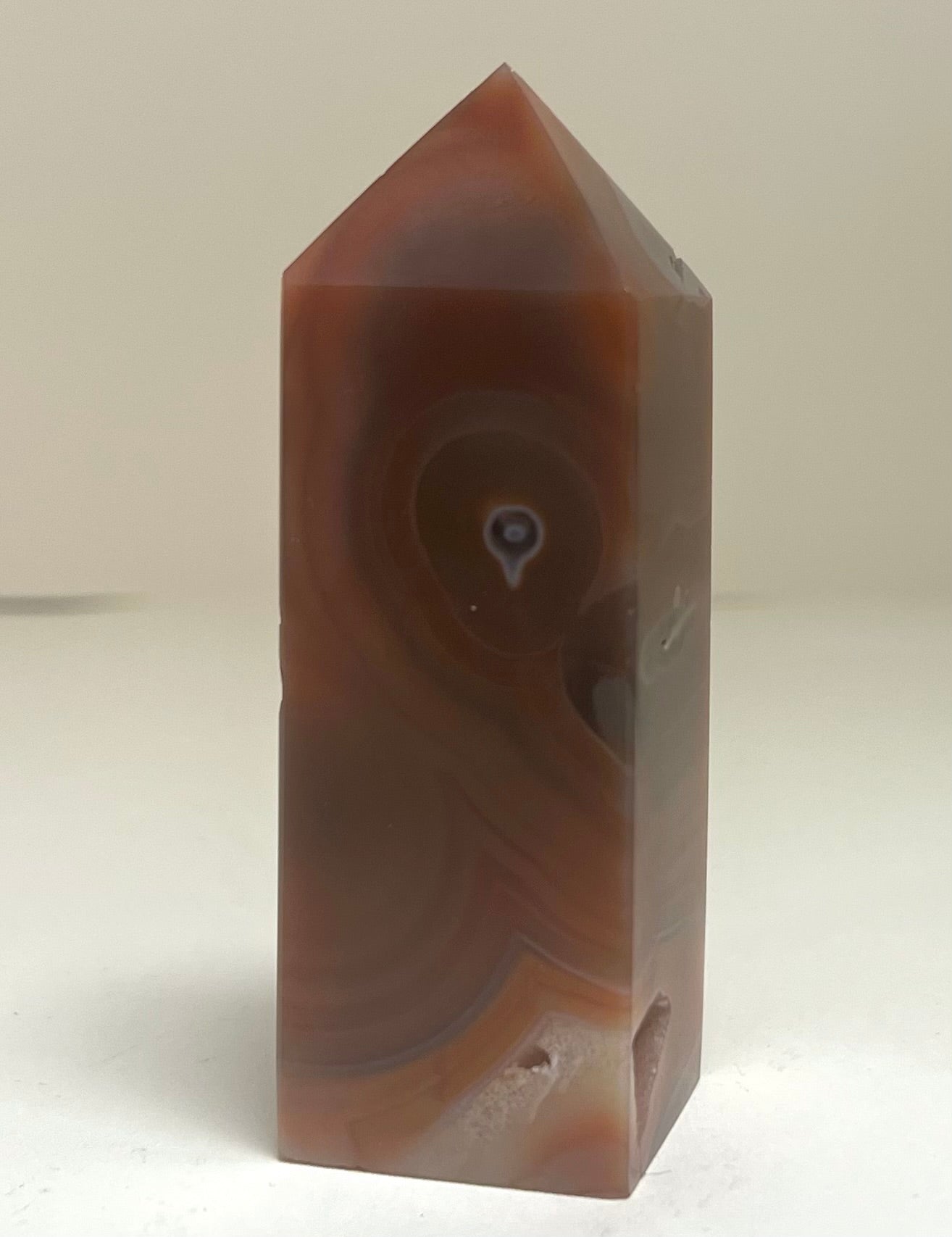 Carnelian Druzy Tower 9cm