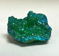 Green Aura Geode Quartz Cluster Assorted