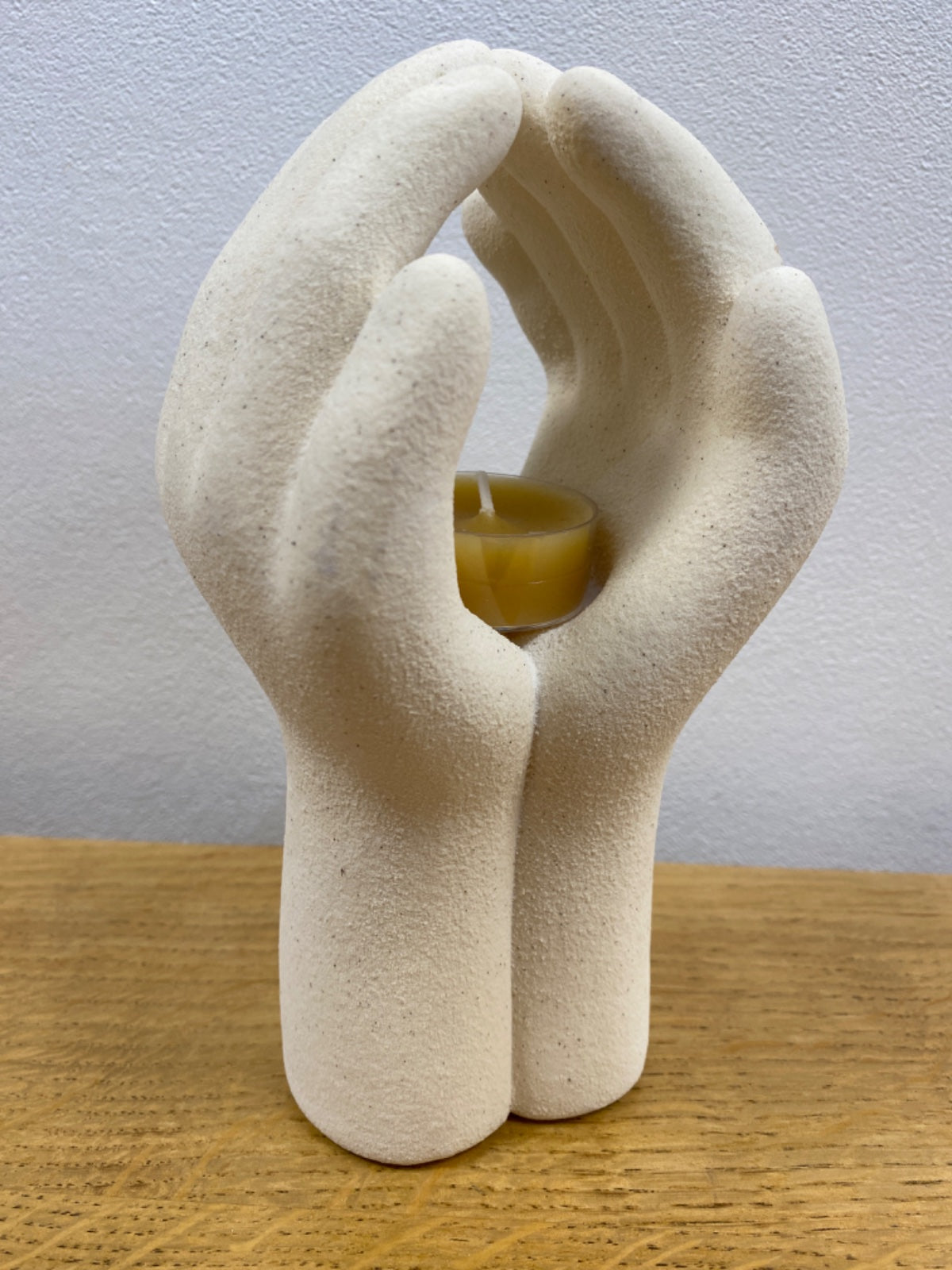 Praying Hands Tealight Candle Holder