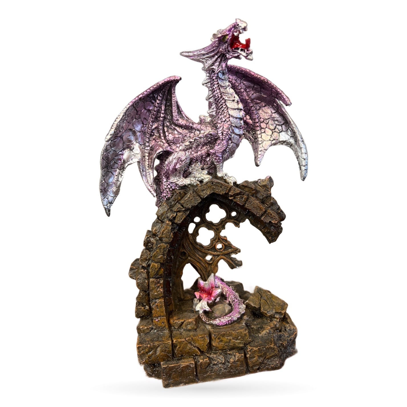 Dragon purple on arch - LED