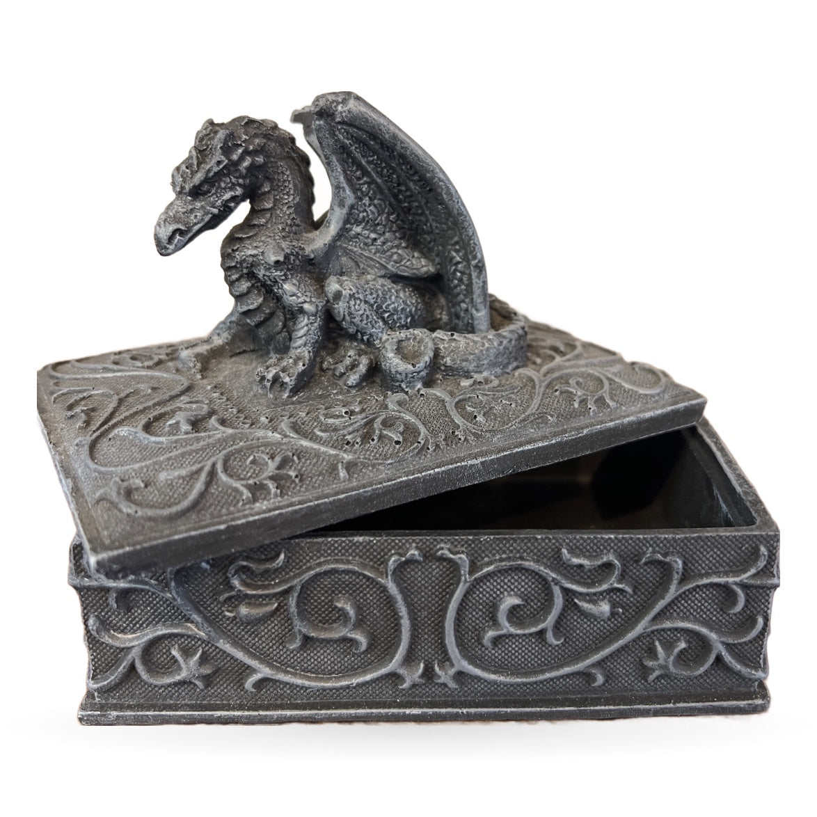 Square Dragon Trinket Box