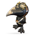 Steampunk bobble head crows