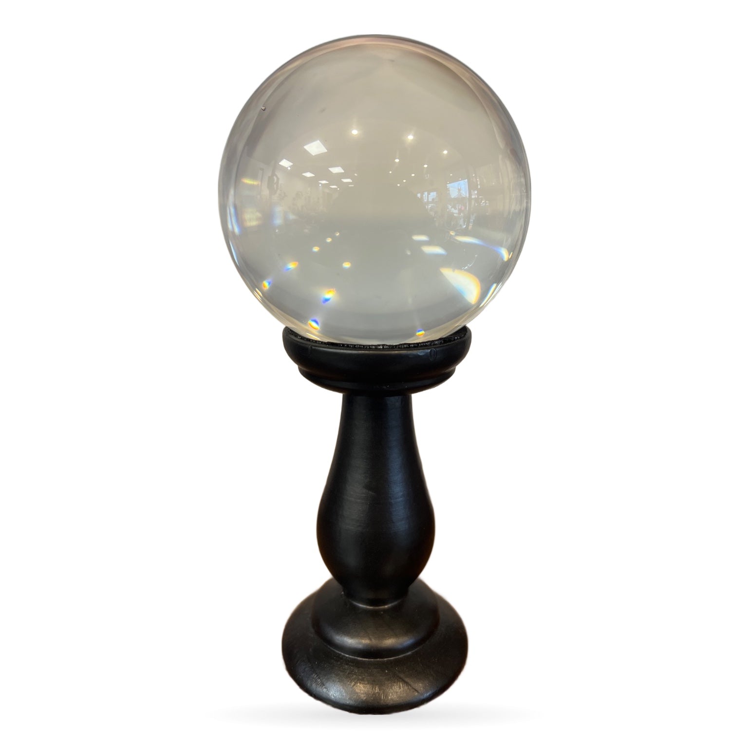 Glass Crystal Ball 10cm with Stand