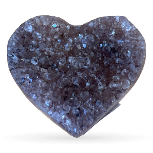 Amethyst Cluster Heart 202g