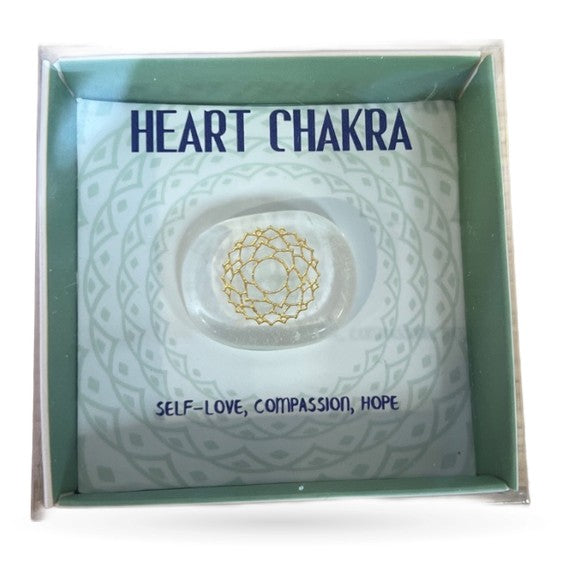Heart Chakra Stone Token