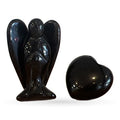 Angel and Heart Display Box (Obsidian)
