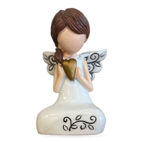 Angel with Gold Heart