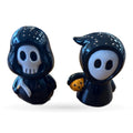 Skull Boy and Ghost Boy Ceramic Salt and Pepper Set