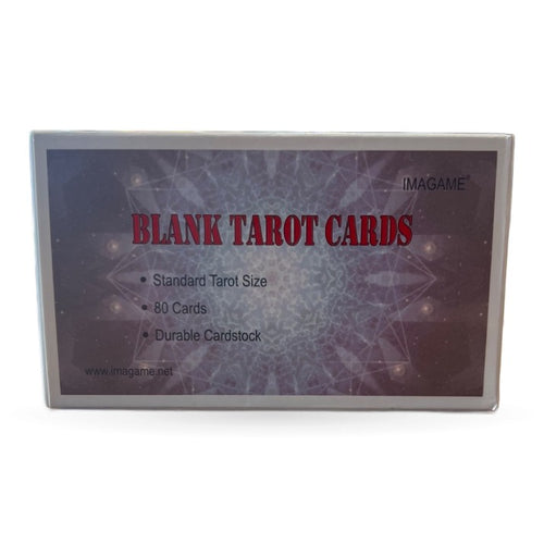 Blank 'Make Your Own' Tarot Cards