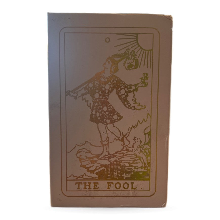 The Fool Tarot Cards Golden
