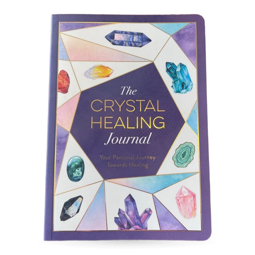 The Crystal healing Journal Book