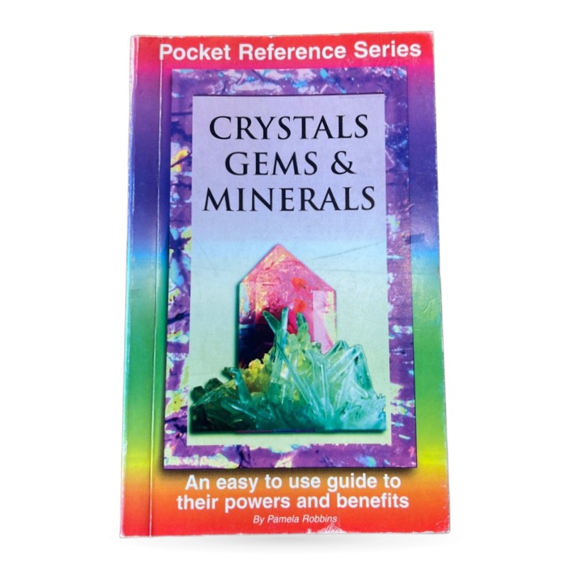 Crystals Gems and Minerals Book