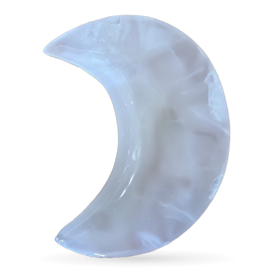Pink Calcite Moon Dish