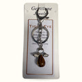 Keyring Angel Tigers Eye