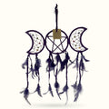 Purple Triple Moon Dream Catcher