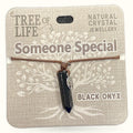 Someone Special Black Onyx Point Necklace Tree of Life