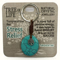 Stress Relief Turquentine Keyring Tree of Life