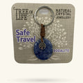 Safe Travel Sodalite Keyring