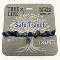 Safe Travel Sodalite Bracelet Tree of Life