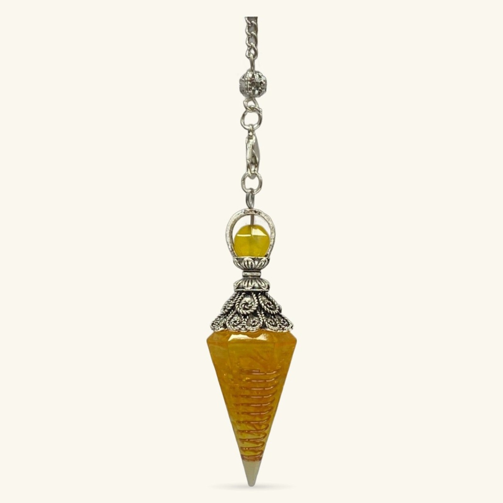 Citrine Filled Pendulum