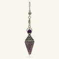 Amethyst Filled Pendulum