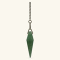 Aventurine Diamond Shaped Pendulum