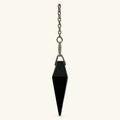 Obsidian Diamond Shaped Pendulum