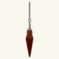 Red Jasper Diamond Shaped Pendulum