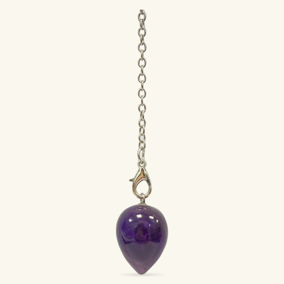 Amethyst Teardrop Pendulum