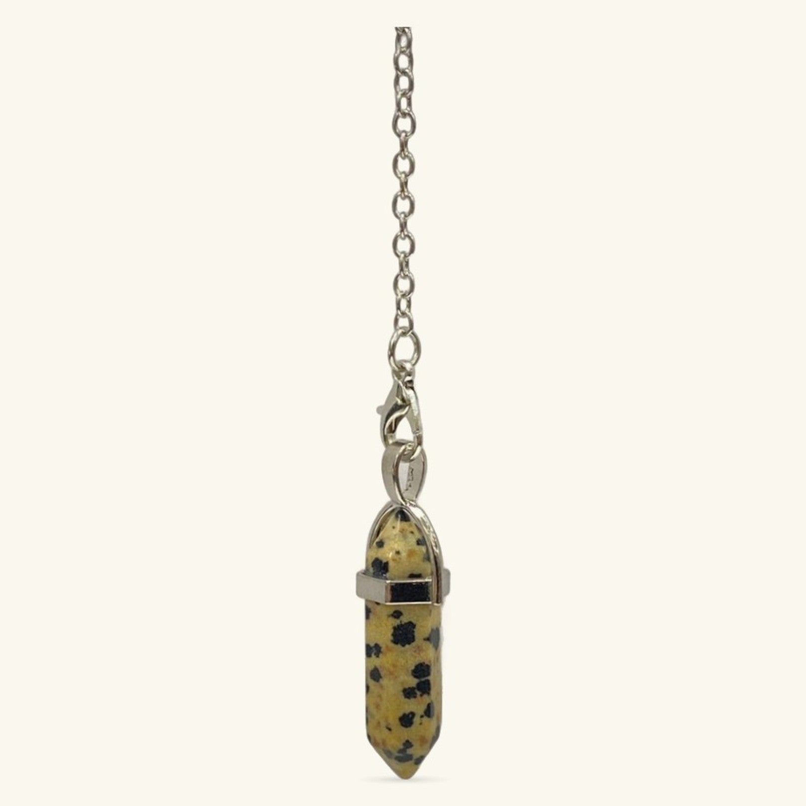 Dalmatian Jasper Pendulum