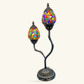 Turkish Mosaic Two Tier Lamp