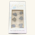 Raw Celestite Crystal LED String Light
