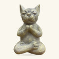 Yoga Pose Meditation Dog Resin Statue Ornament