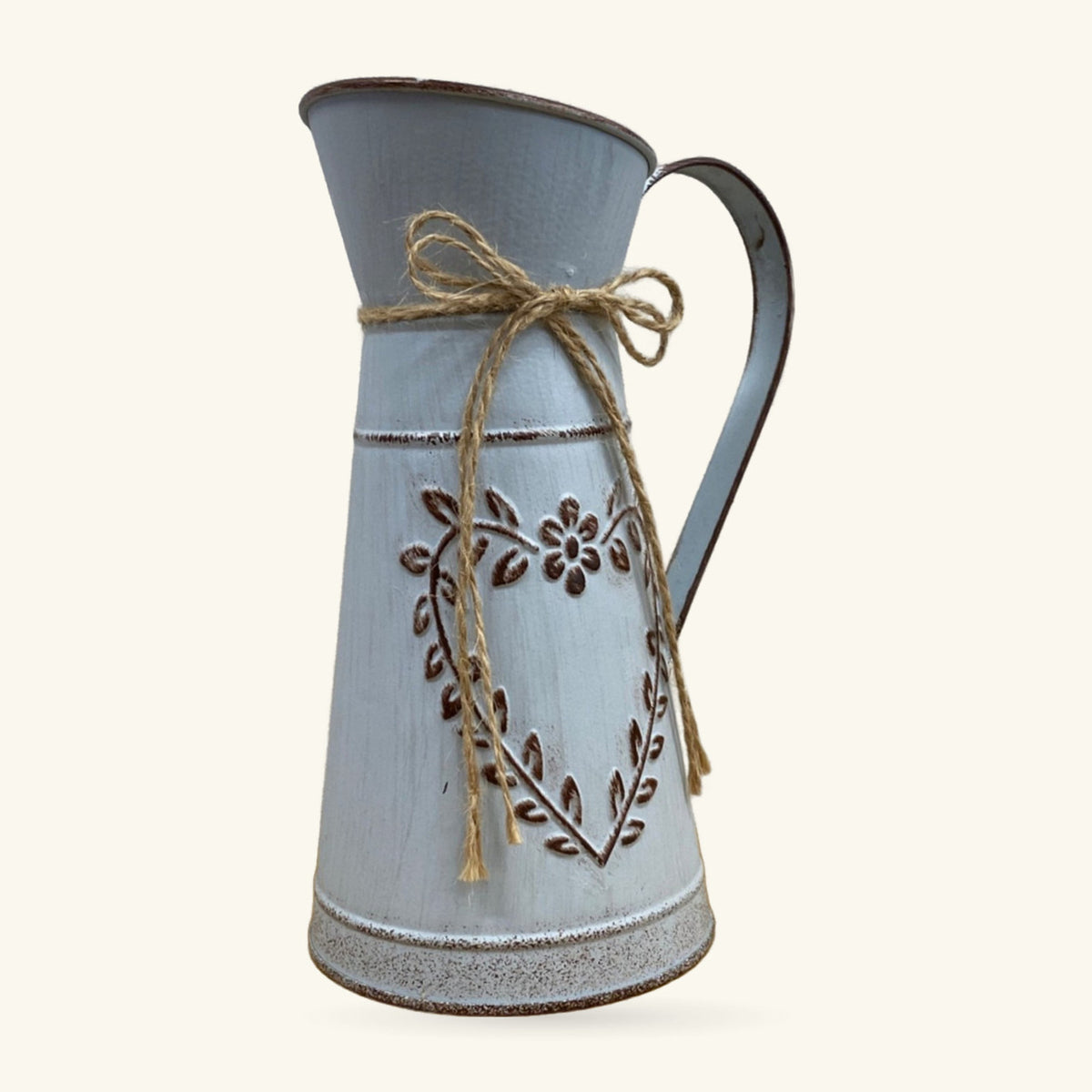 Metal Rustic Jug