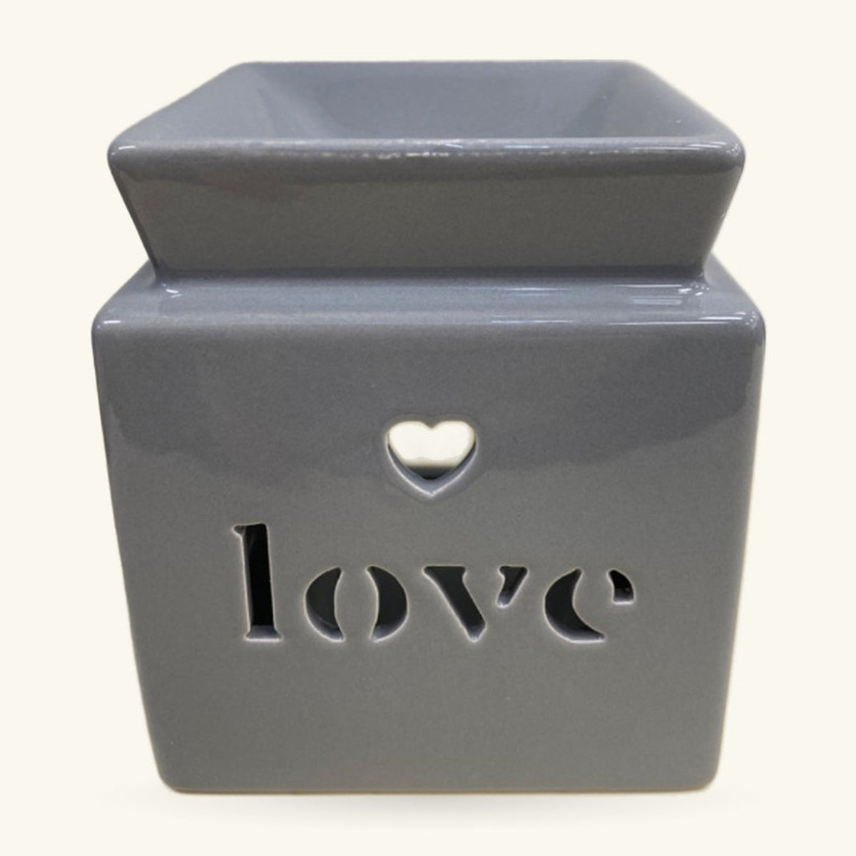 Love Oil Burner (Grey)
