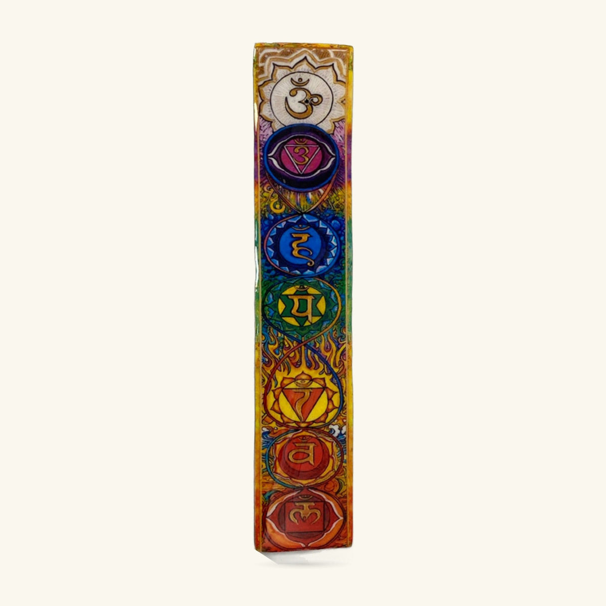 Wooden Chakra Ash Catcher