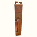 Organic Goodness spray fragrance in brown cardboard box with amber glass bottle and gold spray nozzle