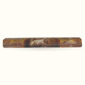 Glimpse of a Unicorn incense box with brown packaging featuring a white unicorn illustration and ornate gold text