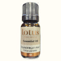Lotus Essential Oil Pink Grapefruit 10ml amber glass bottle with silver cap