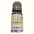 Lotus Fragrance Oil Crisp Apple Rose 10ml bottle with purple label and black cap