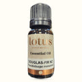 Lotus Douglas-Fir NZ essential oil in a 10ml amber glass bottle with grey cap