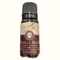 Song of India Vanilla Beans 10ml natural aroma oil bottle with dark glass and black cap
