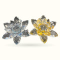 Lotus Flower Gold or Blue